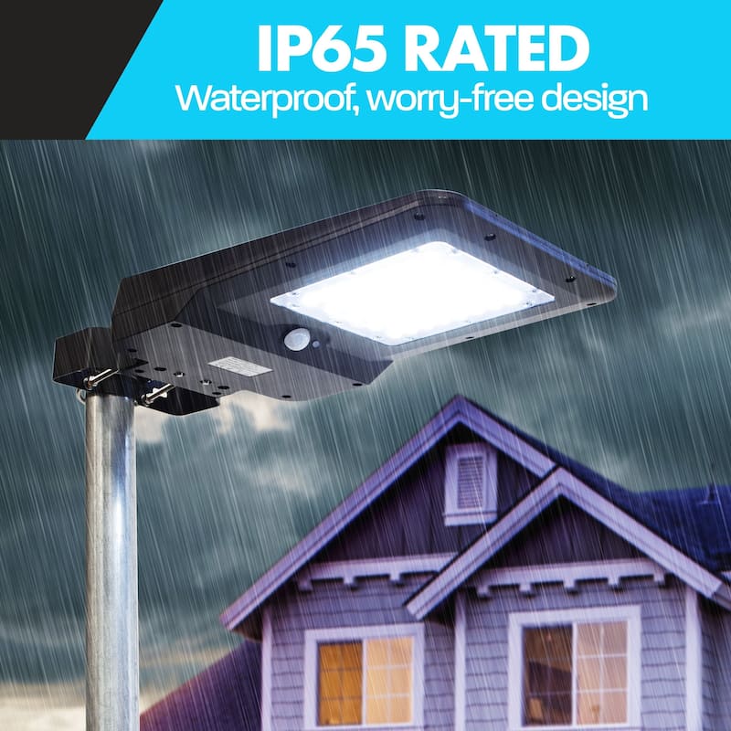 Wagan 1600 Lumens Solar Powered Street Light (Head Only) - 1