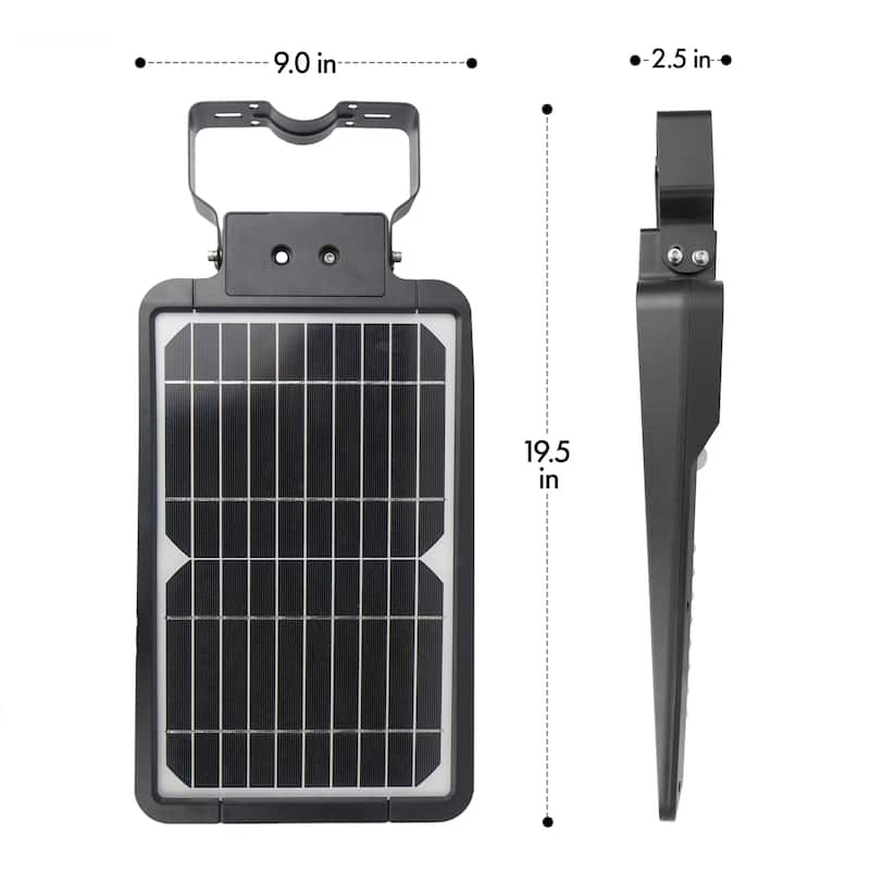 Wagan 1600 Lumens Solar Powered Street Light (Head Only) - 1