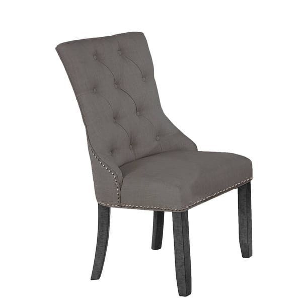 Best Quality Furniture Tufted Backrest Upholstered Side Chairs Bed