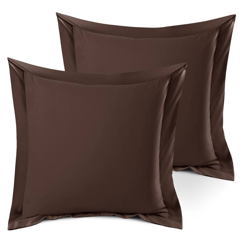 Nestl Soft Double Brushed Microfiber Pillow Shams - Set of 2