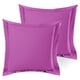 preview thumbnail 33 of 175, Nestl Soft Double Brushed Microfiber Pillow Shams - Set of 2