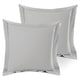 preview thumbnail 40 of 175, Nestl Soft Double Brushed Microfiber Pillow Shams - Set of 2