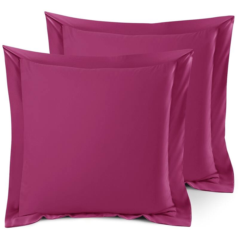 Nestl Soft Double Brushed Microfiber Pillow Shams - Set of 2