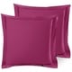 preview thumbnail 72 of 175, Nestl Soft Double Brushed Microfiber Pillow Shams - Set of 2