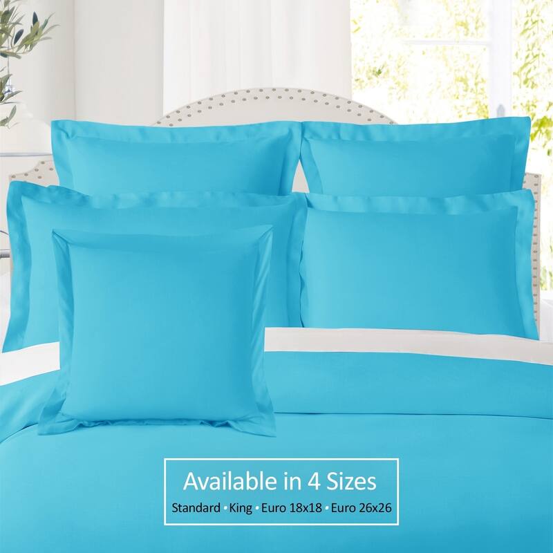 Nestl Soft Double Brushed Microfiber Pillow Shams - Set of 2