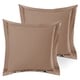 preview thumbnail 42 of 175, Nestl Soft Double Brushed Microfiber Pillow Shams - Set of 2