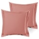 preview thumbnail 30 of 175, Nestl Soft Double Brushed Microfiber Pillow Shams - Set of 2