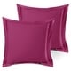 preview thumbnail 28 of 175, Nestl Soft Double Brushed Microfiber Pillow Shams - Set of 2
