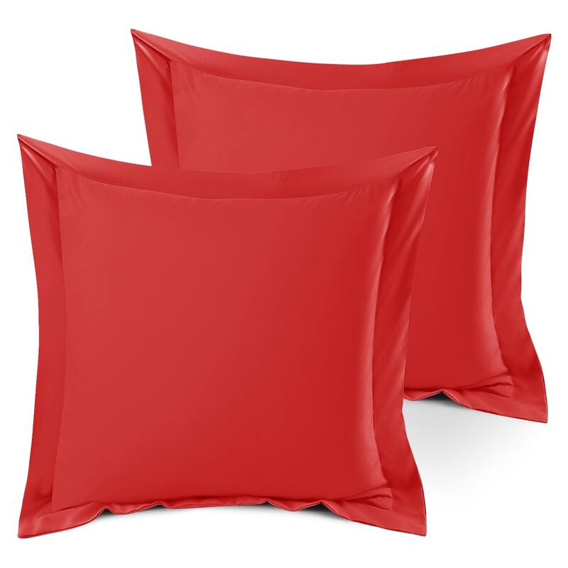 Nestl Soft Double Brushed Microfiber Pillow Shams - Set of 2