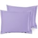 preview thumbnail 153 of 175, Nestl Soft Double Brushed Microfiber Pillow Shams - Set of 2 Standard 20" x 26" - Lavender