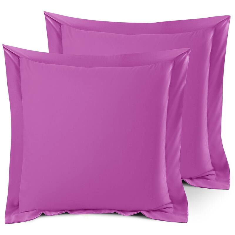 Nestl Soft Double Brushed Microfiber Pillow Shams - Set of 2