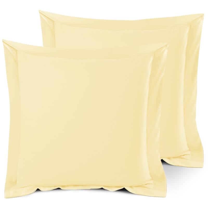 Nestl Soft Double Brushed Microfiber Pillow Shams - Set of 2