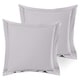 preview thumbnail 15 of 175, Nestl Soft Double Brushed Microfiber Pillow Shams - Set of 2