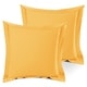 preview thumbnail 45 of 175, Nestl Soft Double Brushed Microfiber Pillow Shams - Set of 2