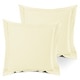 preview thumbnail 43 of 175, Nestl Soft Double Brushed Microfiber Pillow Shams - Set of 2
