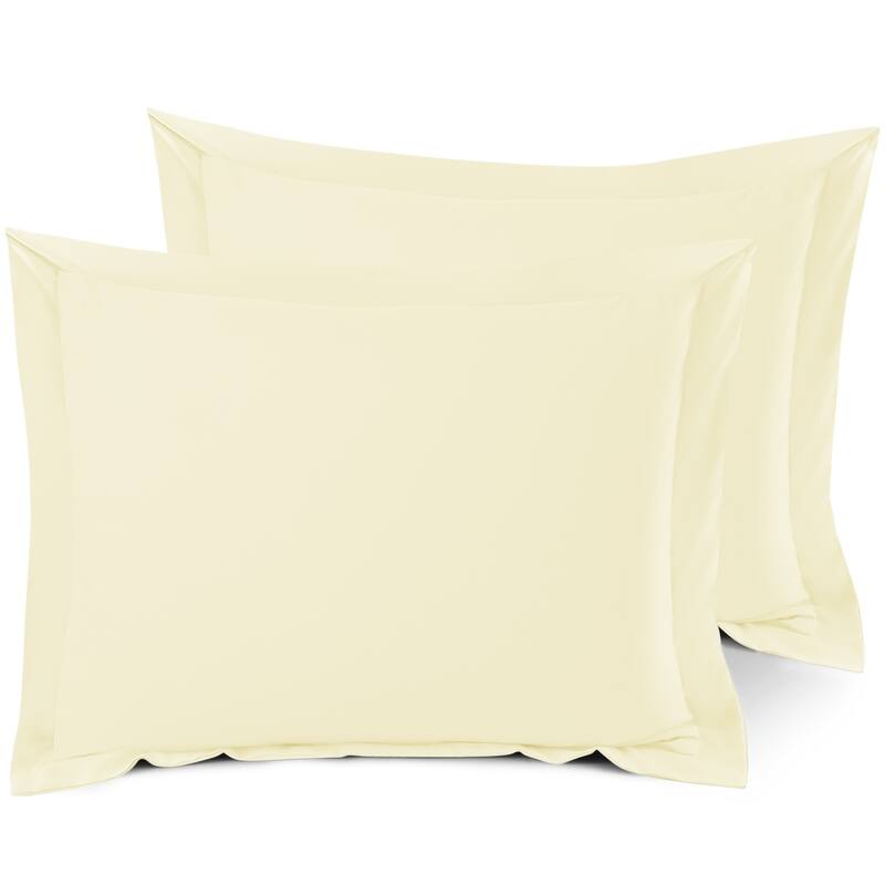 Nestl Soft Double Brushed Microfiber Pillow Shams - Set of 2