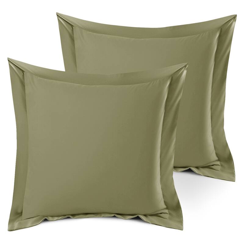 Nestl Soft Double Brushed Microfiber Pillow Shams - Set of 2