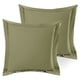 preview thumbnail 38 of 175, Nestl Soft Double Brushed Microfiber Pillow Shams - Set of 2
