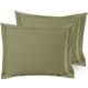 preview thumbnail 170 of 175, Nestl Soft Double Brushed Microfiber Pillow Shams - Set of 2 Standard 20" x 26" - Sage Olive Green
