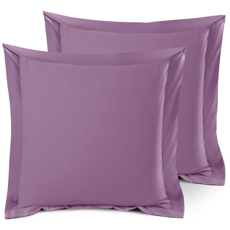 Nestl Soft Double Brushed Microfiber Pillow Shams - Set of 2