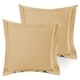 preview thumbnail 10 of 175, Nestl Soft Double Brushed Microfiber Pillow Shams - Set of 2