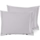 preview thumbnail 147 of 175, Nestl Soft Double Brushed Microfiber Pillow Shams - Set of 2