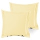 preview thumbnail 24 of 175, Nestl Soft Double Brushed Microfiber Pillow Shams - Set of 2