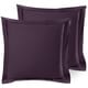preview thumbnail 57 of 175, Nestl Soft Double Brushed Microfiber Pillow Shams - Set of 2