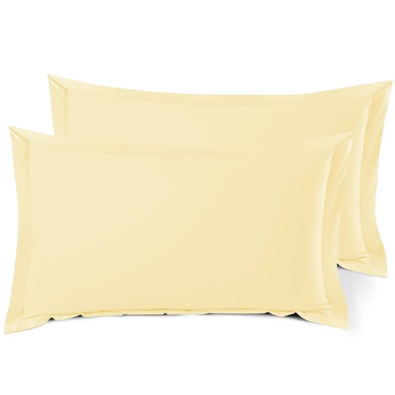Nestl Soft Double Brushed Microfiber Pillow Shams - Set of 2