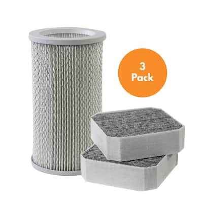 Replacement Filter Bundle Compatible with Molekule PECO-Filter and Pre-Filter for Molekule Air Purifier, 3 Pack