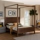 preview thumbnail 7 of 8, Copper Grove Atabae Platform Canopy Bed
