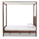 preview thumbnail 4 of 8, Copper Grove Atabae Platform Canopy Bed