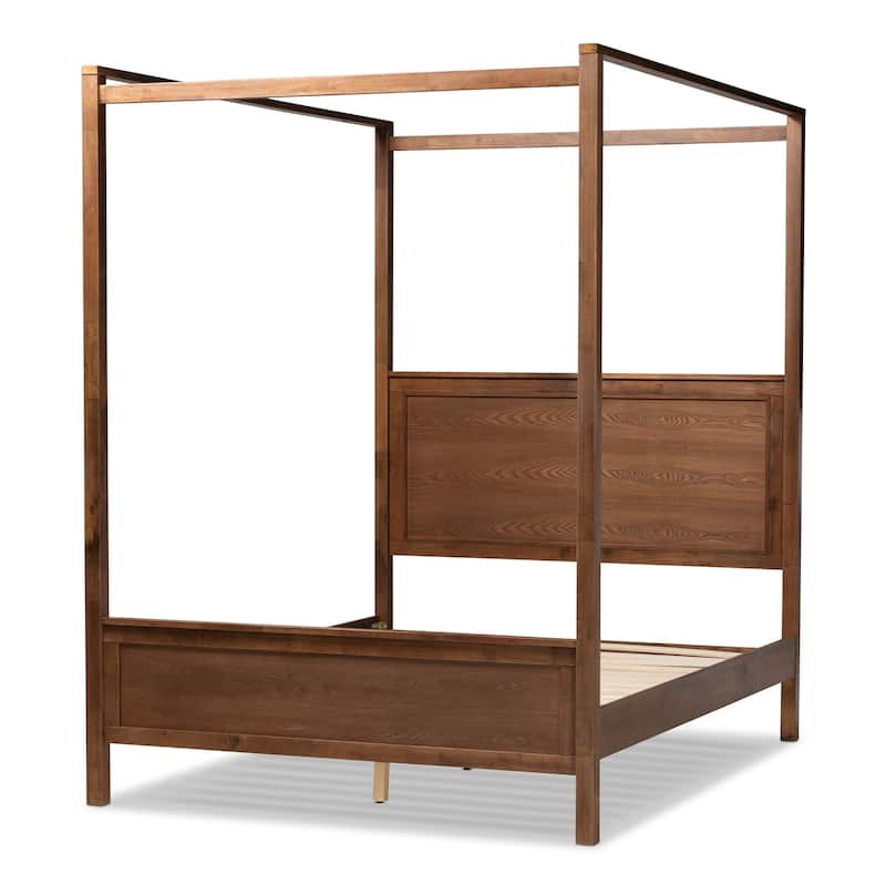 Copper Grove Atabae Platform Canopy Bed - Queen
