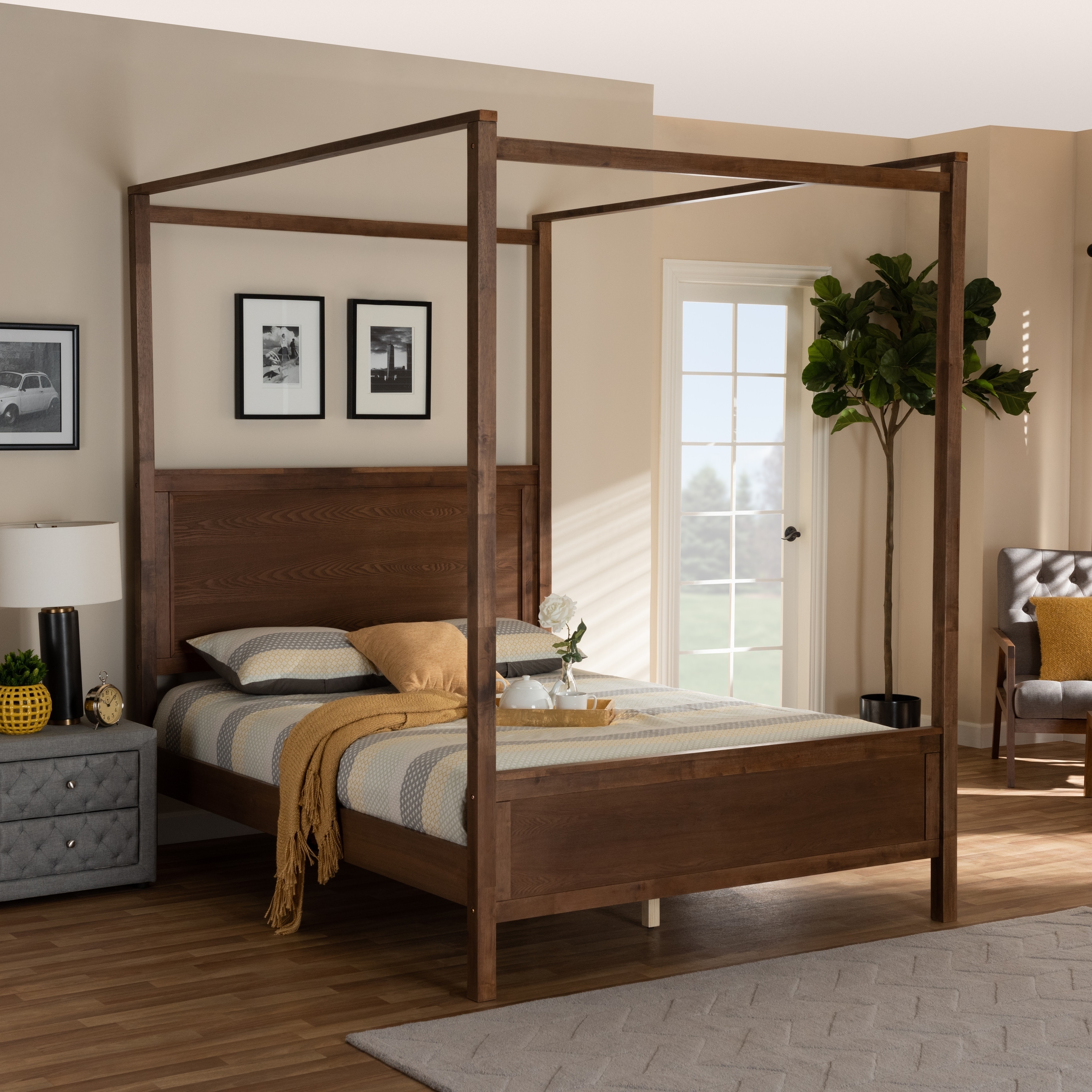 Canopy bed deals clearance