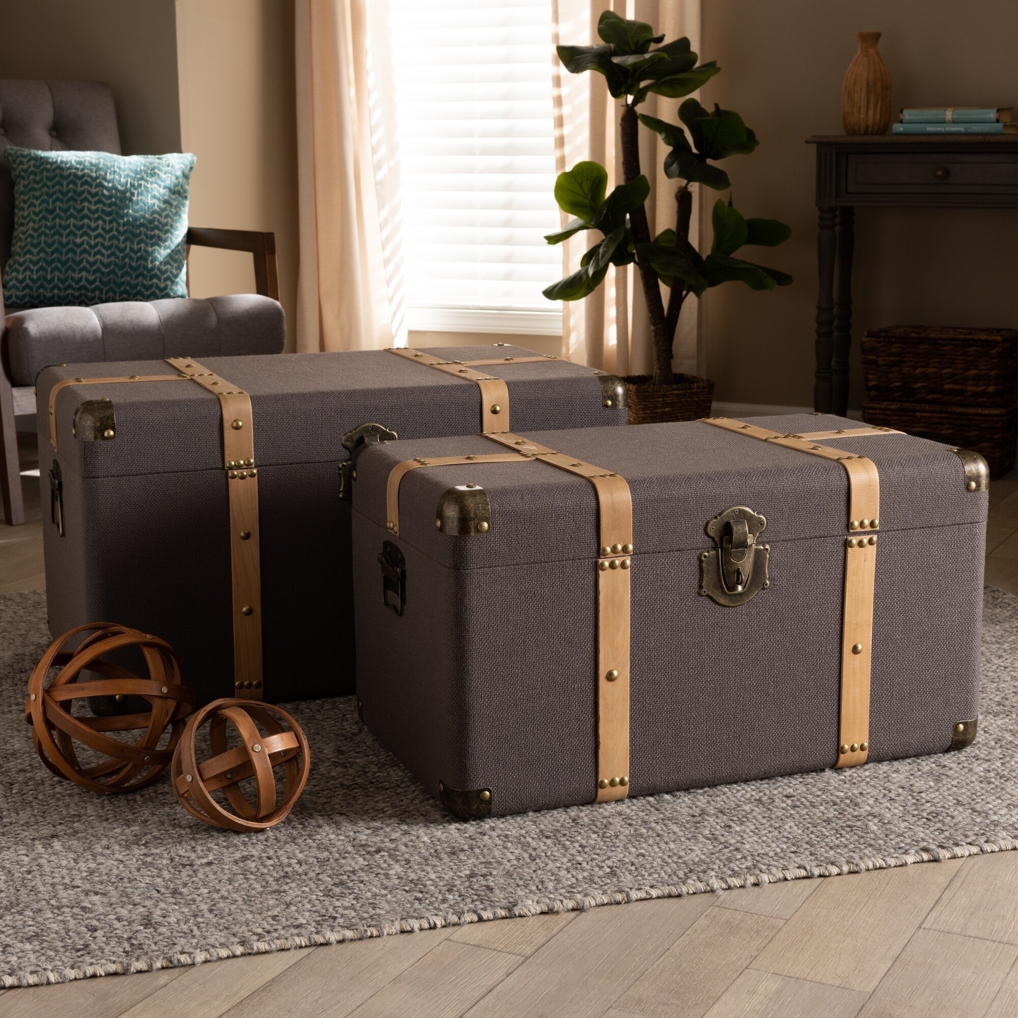 Carbon Loft Schaca Modern and Contemporary Transitional 2-piece