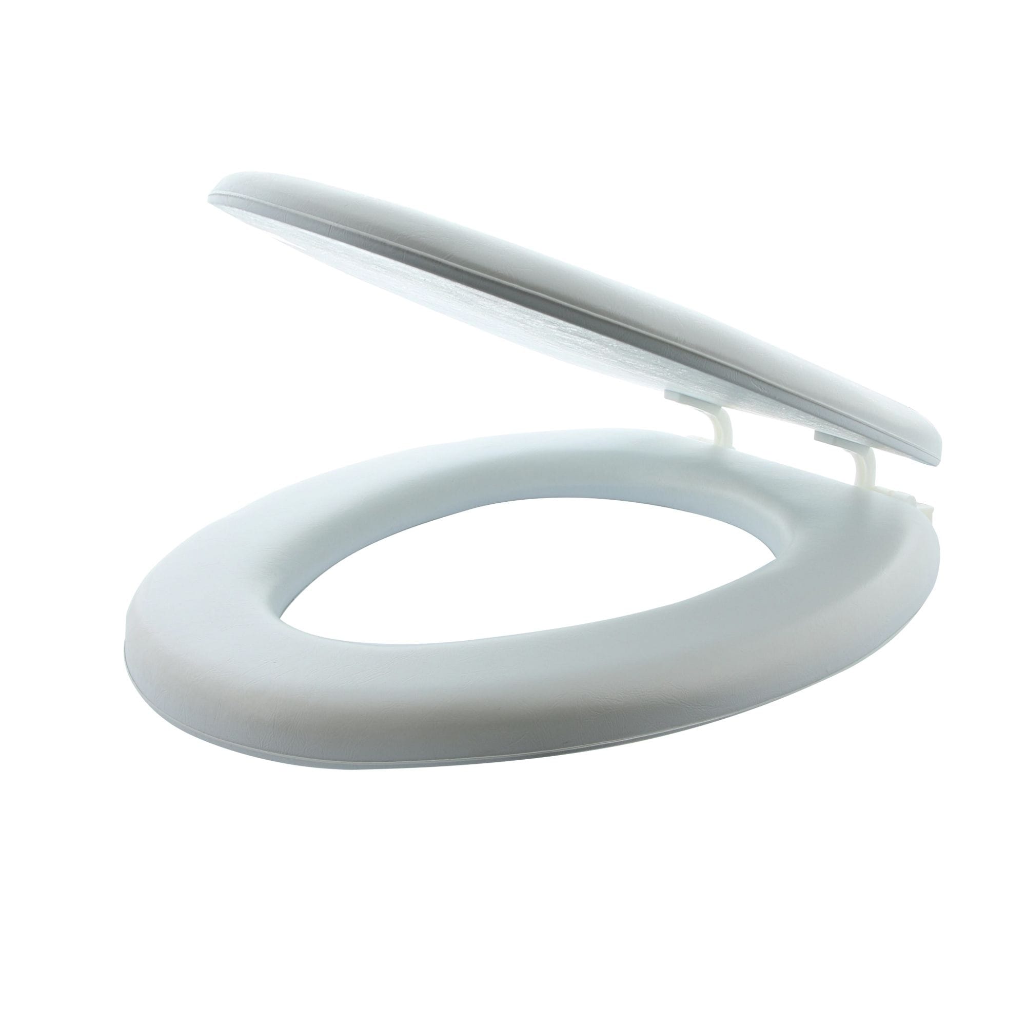 elongated soft toilet seat white