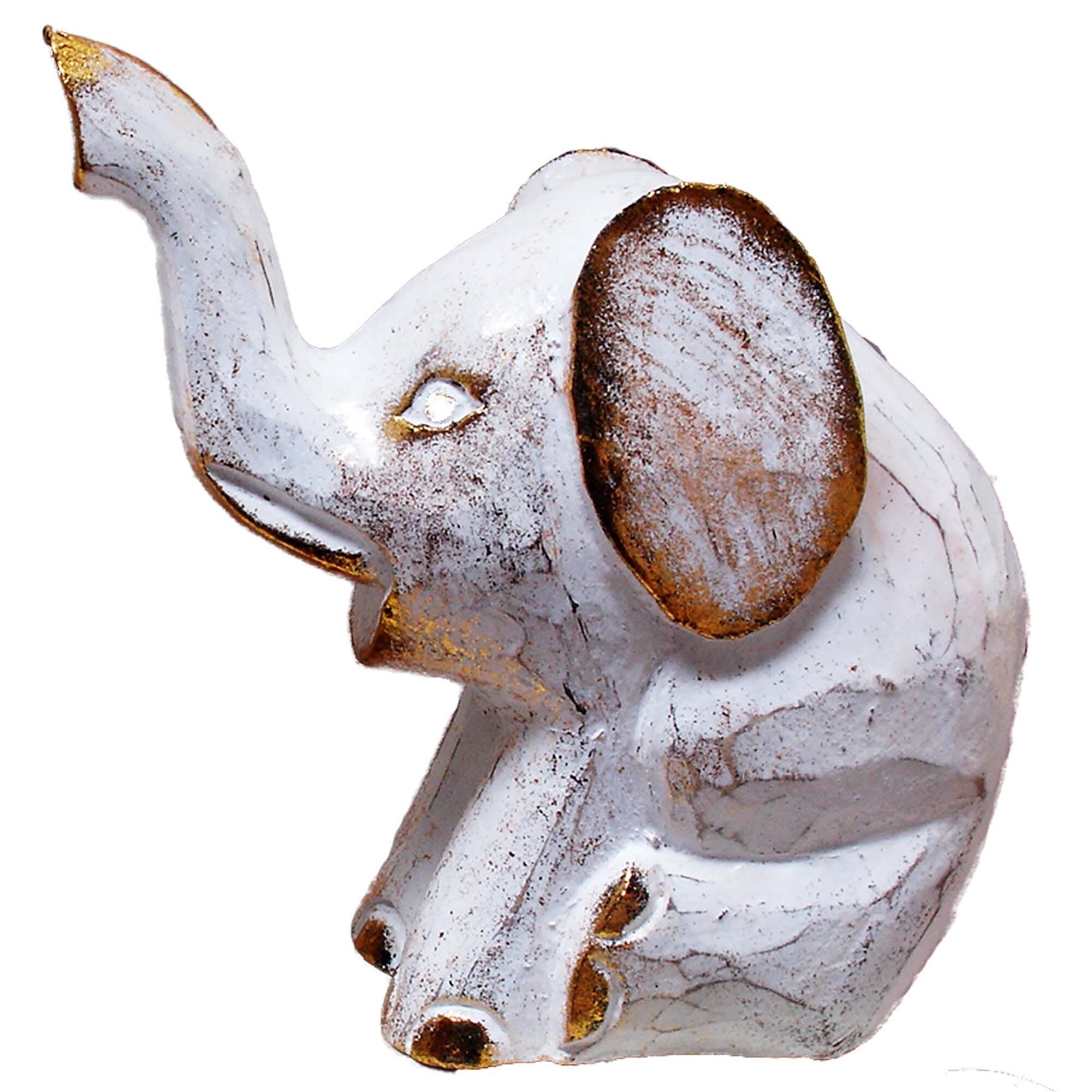 Statues 20 Sitting Elephant Statue Home & Living