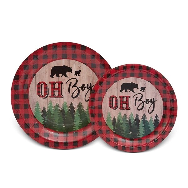 buffalo plaid baby items