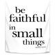 Be Faithful Small Things Mother Teresa Black - Bed Bath & Beyond - 31025465