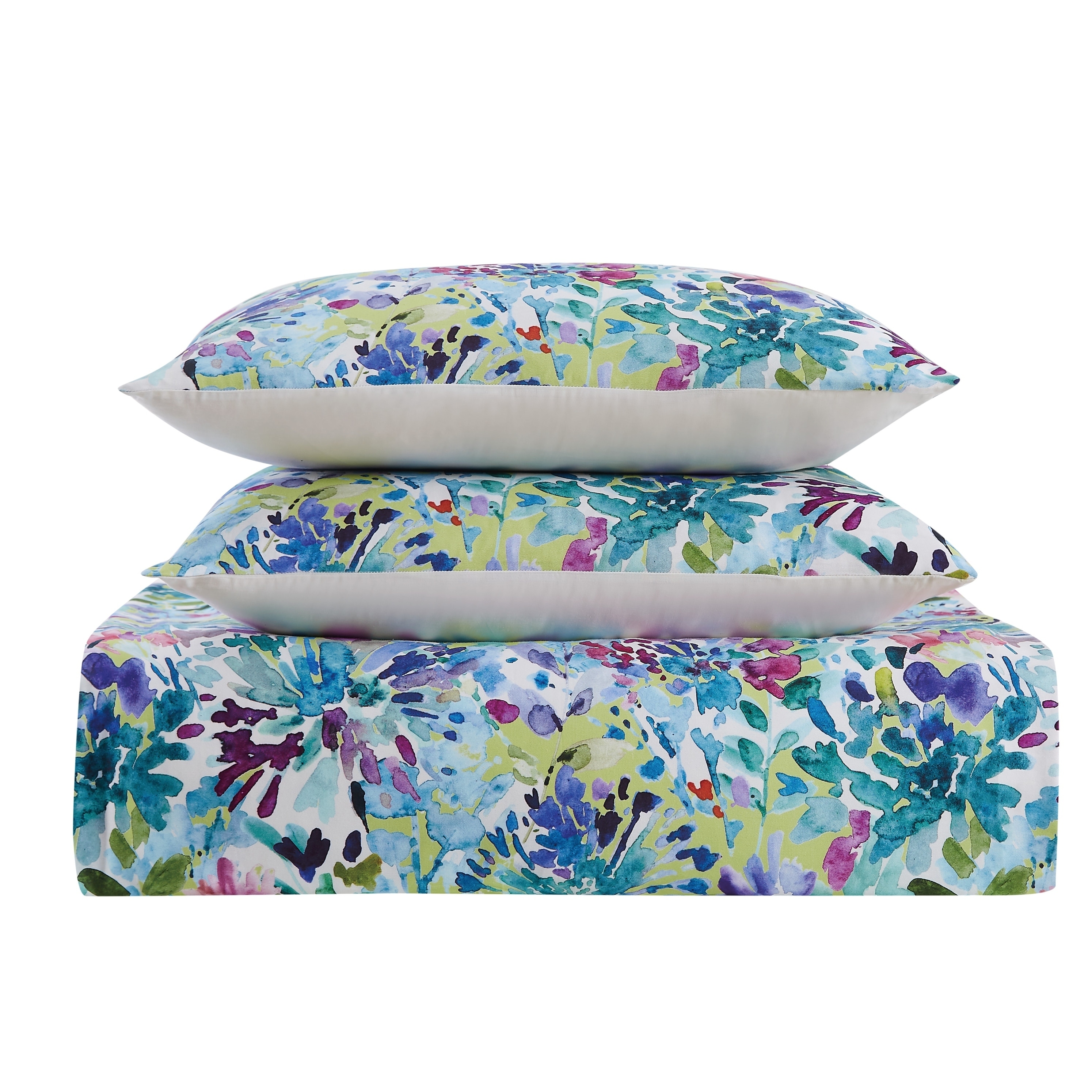 Christian Siriano Remy Floral 3-Piece Full/Queen Comforter Set  CS3218FQ-1500 - The Home Depot