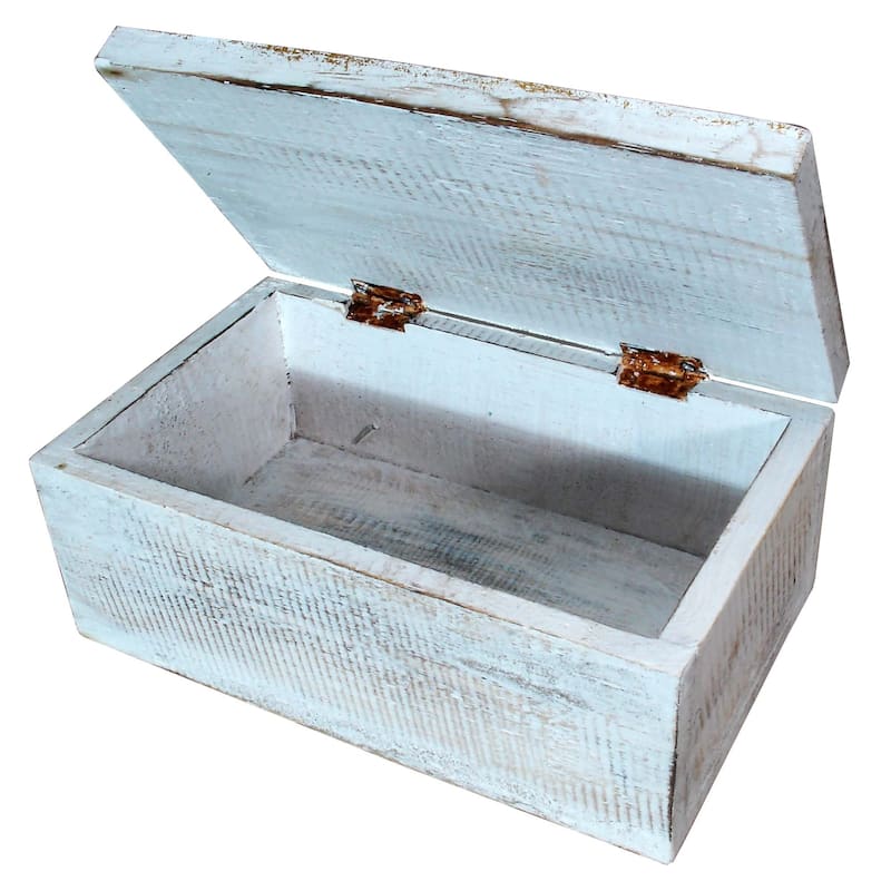 The Curated Nomad Bali Sweet Seahorses 2-piece Wooden Box Set
