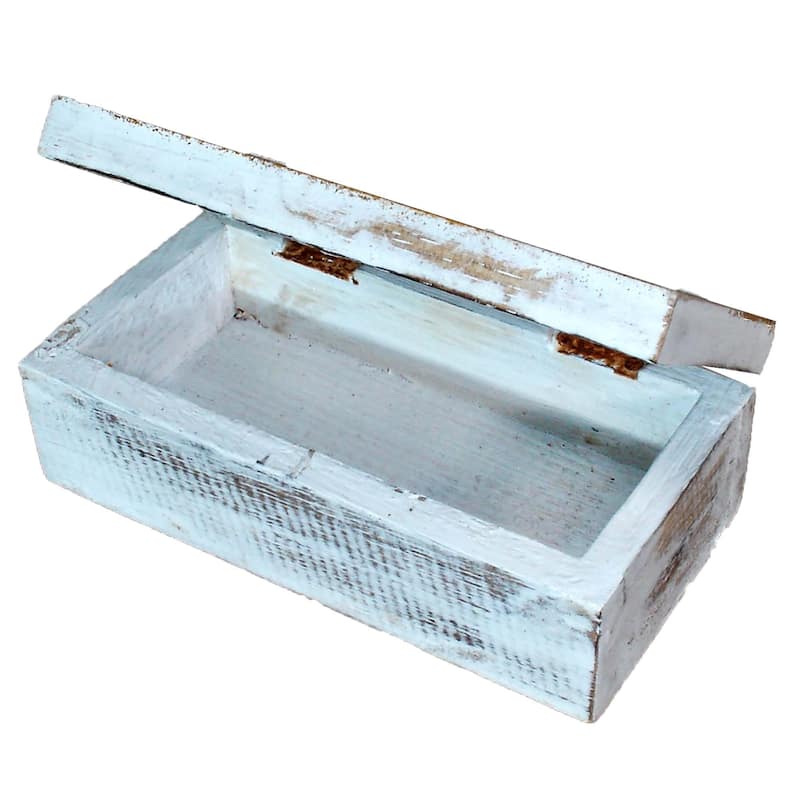 The Curated Nomad Bali Sweet Seahorses 2-piece Wooden Box Set