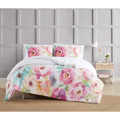 Christian Siriano NY® Spring Flowers 3 Piece Comforter Set