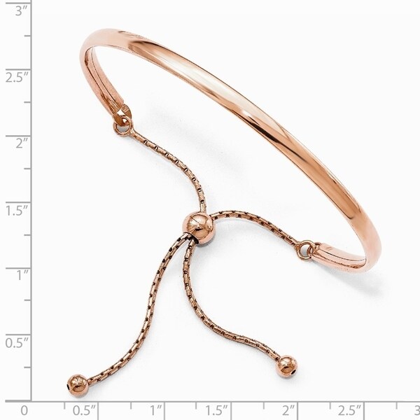 sterling silver rose gold bracelet