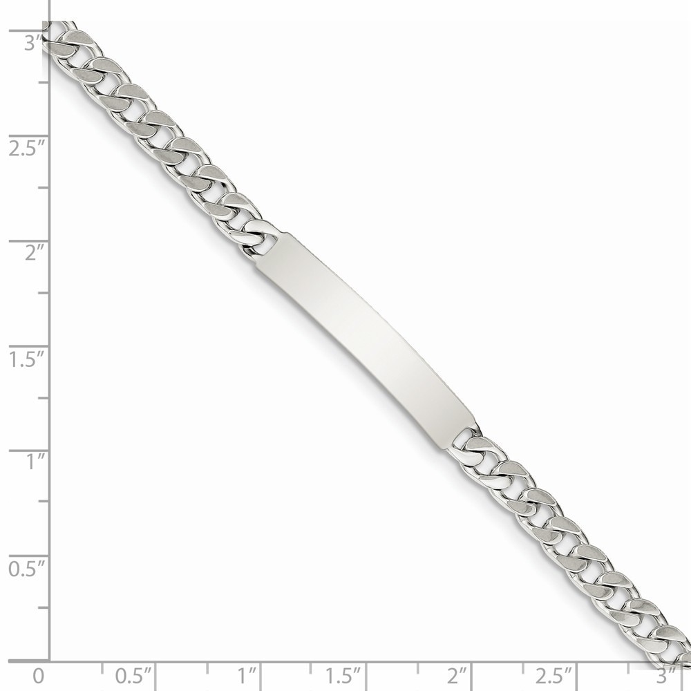 925 Sterling Silver Polished Lobster Claw Closure Circle Link Bracelet Jewelry Gifts for Women 