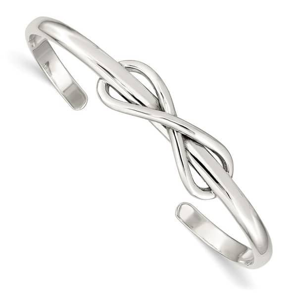 Sterling Silver Fancy Cuff Bangle Bracelet Sterling Silver Fancy Cuff Bangle Bracelet