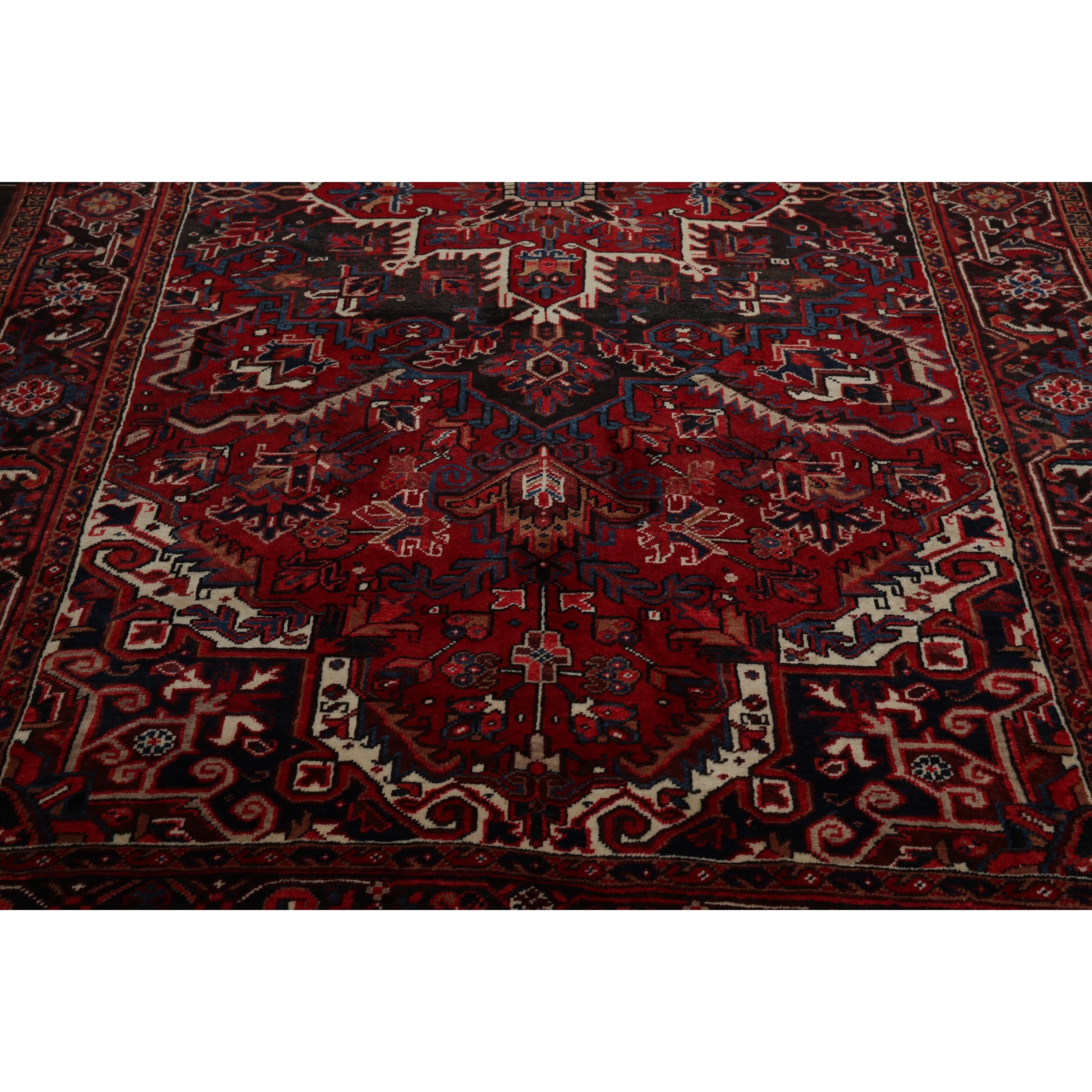 12' 4 x 3' 1 Hosseinabad Authentic Persian Hand Knotted Area Rug - 112110