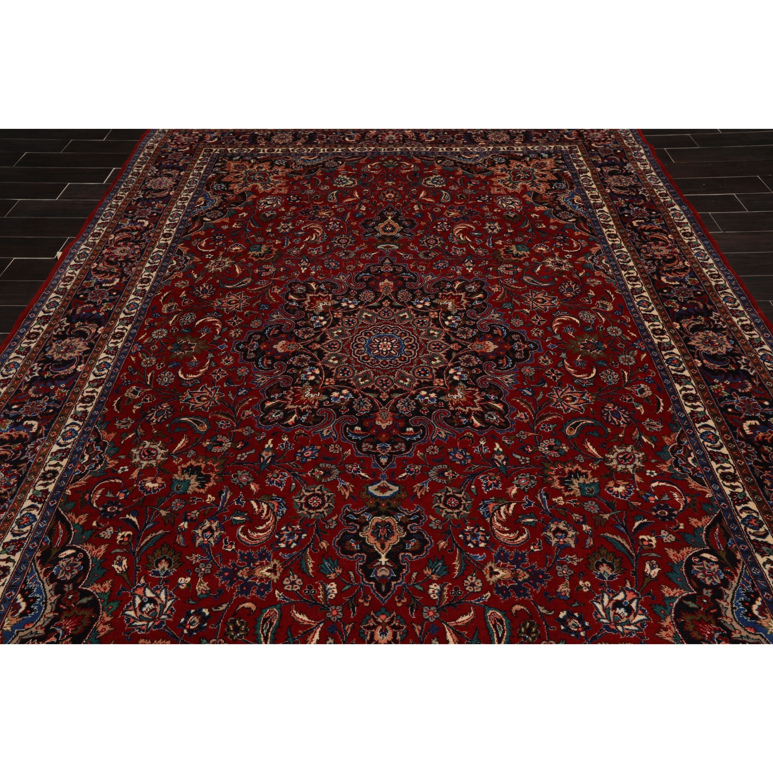 Kings Court Gene Traditional Medallion Persian Red Machine Washable Low  Pile Indoor/Outdoor Area Rug KC-170