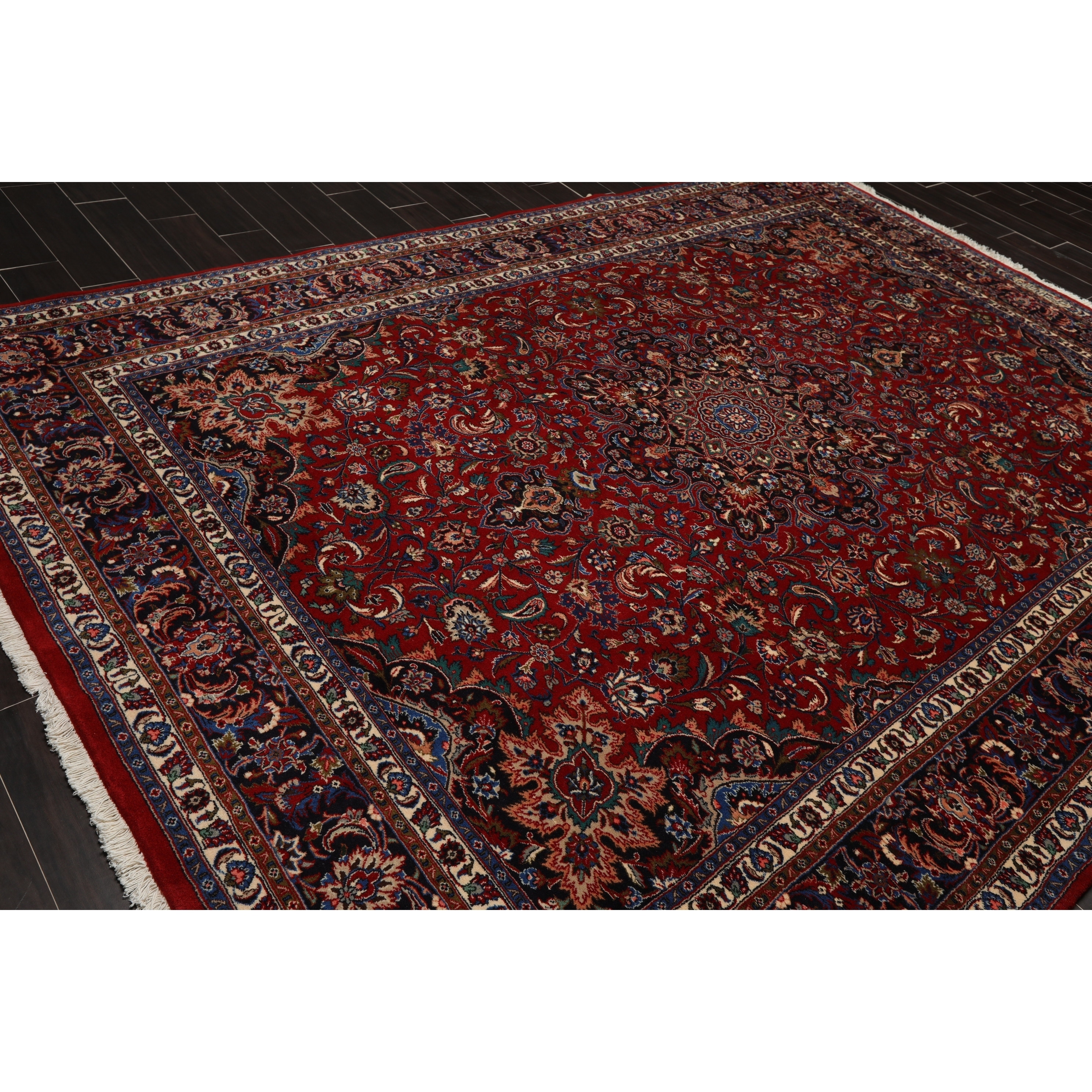 Kings Court Gene Traditional Medallion Persian Red Machine Washable Low  Pile Indoor/Outdoor Area Rug KC-170