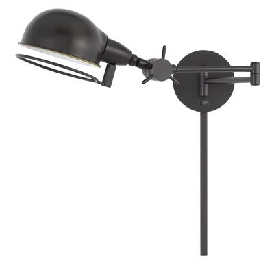 Linthal Swing Arm Wall Lamp - Dark Bronze - Dark Bronze - Dark Bronze